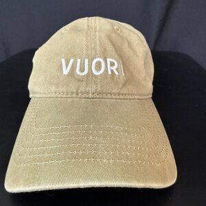 Vuori Cap, Adjustable, Beige, Embroidered